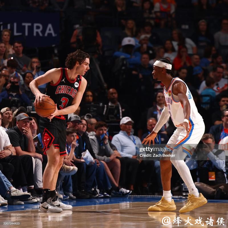 吉迪23+15+10公牛险胜雄鹿 雷霆灭黄蜂10连胜